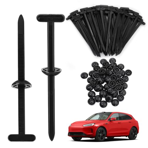 50 Stück Kabelbinder-Verschluss für Reparaturen, Kabelbinderhalter, Universal-Kabelbinder-Schnalle, Nylon Universal Cable Tie Buckle, Schnalle für die Tägliche Autoreparatur Haushalt Reparatur Maschi von vnfsmy
