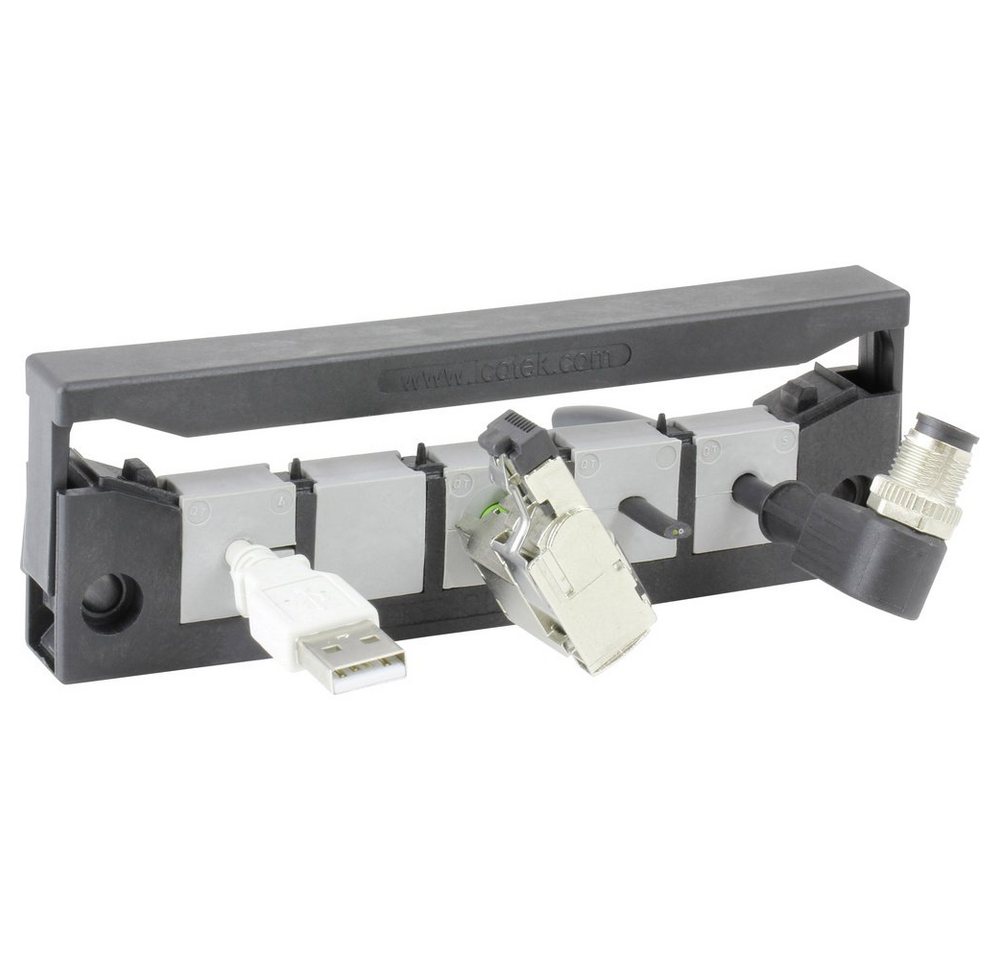 Icotek Kabeldurchfuhr Icotek KEL-QUICK E5 Kabeleinführungsleiste Polyamid Schwarz 1 St., KEL-QUICK E5 Icotek Kabeldurchfuhr Icotek KEL-QUICK E5 Kabeleinführungsleiste Polyamid Schwarz 1 St., KEL-QUICK E5 von Icotek