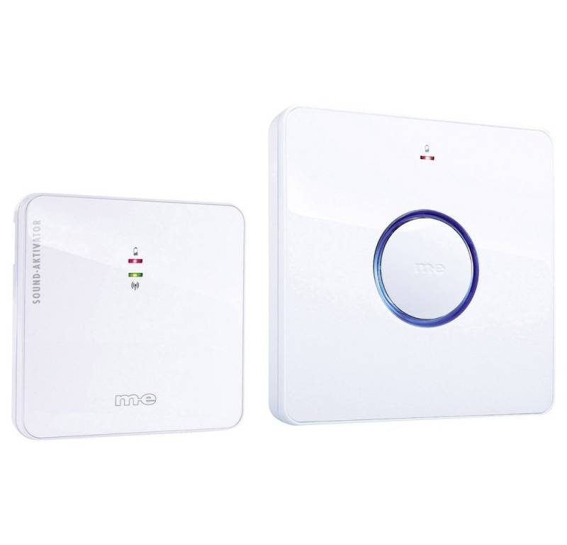 m-e Türklingel m-e modern-electronics 41094 Funkklingel Komplett-Set klangaktiv von m-e