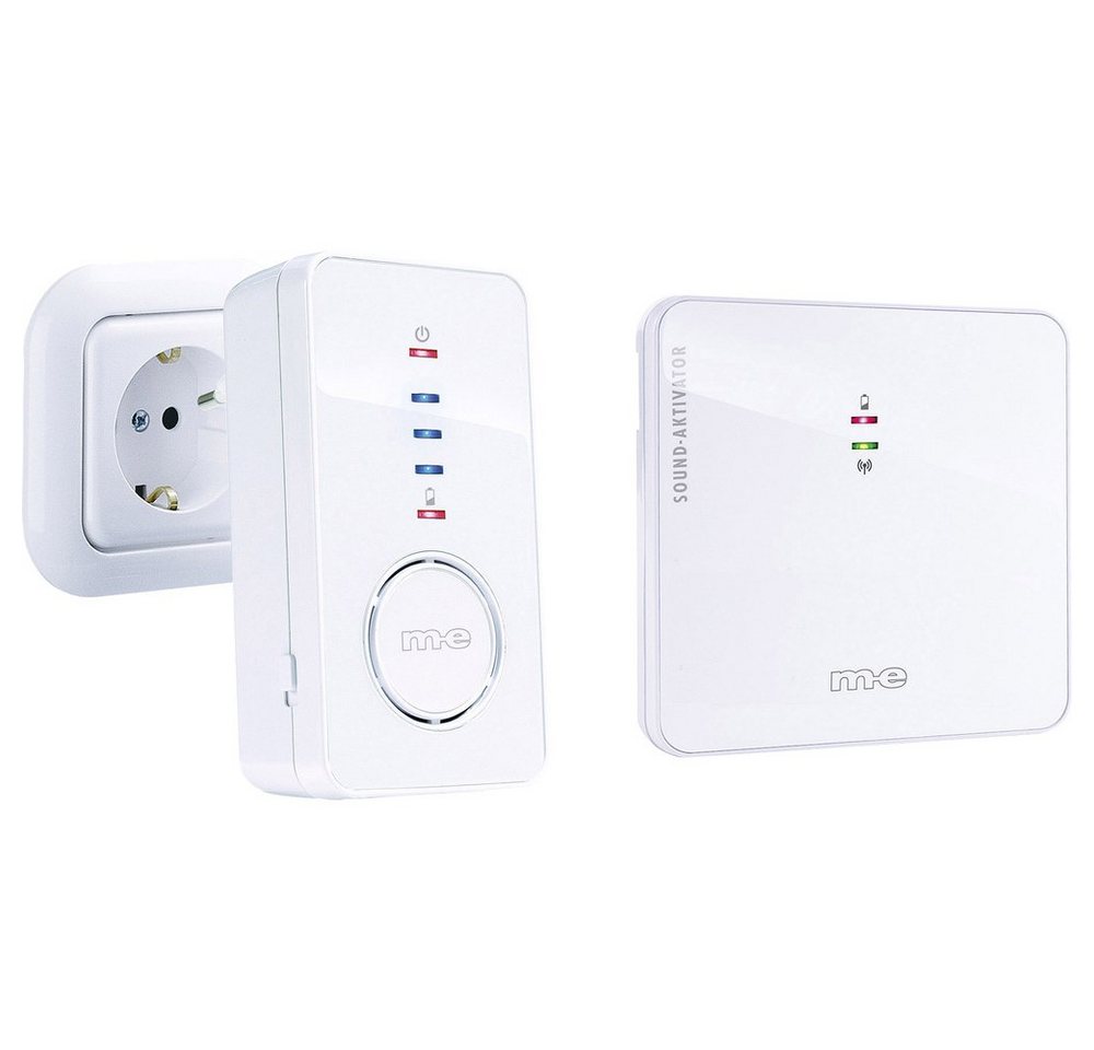 m-e Türklingel m-e modern-electronics 41156 Funkklingel Komplett-Set beleuchtet, klan m-e Türklingel m-e modern-electronics 41156 Funkklingel Komplett-Set beleuchtet, klan von m-e