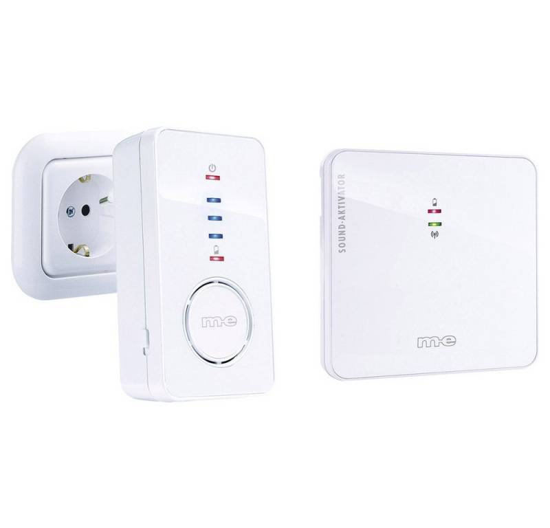 m-e Türklingel m-e modern-electronics 41156 Funkklingel Komplett-Set beleuchtet, klan von m-e