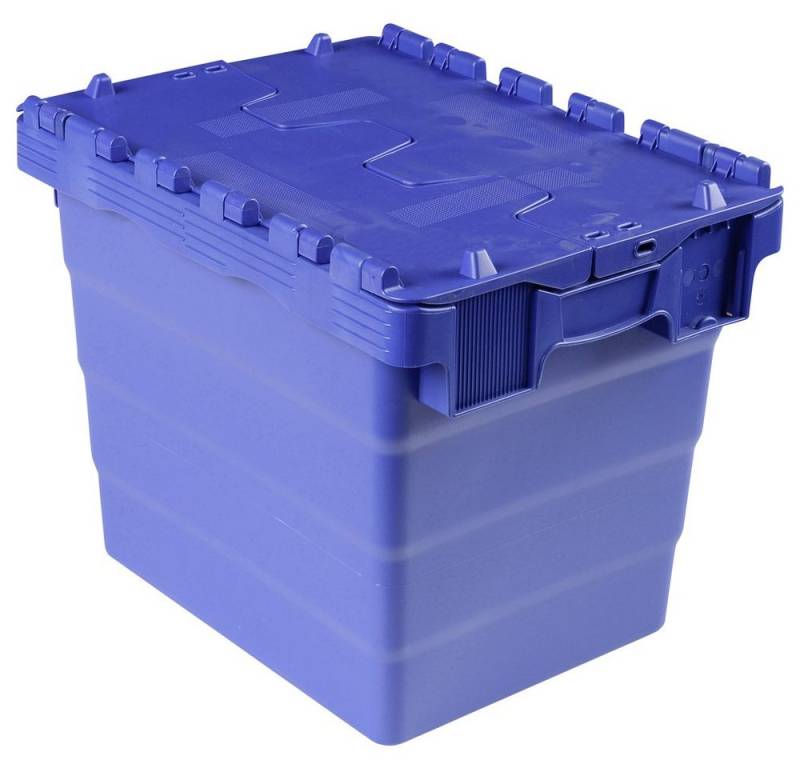 VISO Aufbewahrungsbox VISO DSW 4332 Klappdeckelbox (B x H x T) 400 x 320 x 300 mm Blau 1 von VISO
