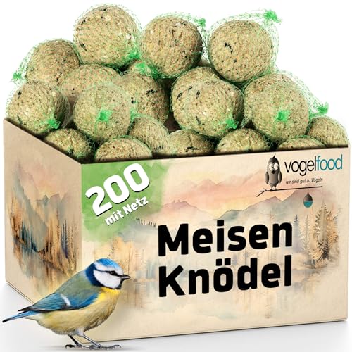 Vogelfood 200 x 90 g = 18 kg Meisenknödel Marke Vogelfood Vogelfutter 4 Jahreszeitenknödel Wildvogelfutter Ganzjahresfutter Fettfutter mit Netz Vogelfood 200 x 90 g = 18 kg Meisenknödel Marke Vogelfood Vogelfutter 4 Jahreszeitenknödel Wildvogelfutter Ganzjahresfutter Fettfutter mit Netz von vogelfood wir sind gut zu Vögeln