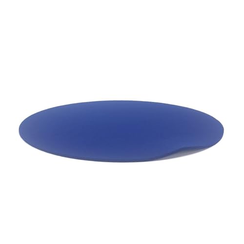Untersetzer aus Filz, 3 mm dick, rund, D 35 bis D 50 cm, 20 Farben, Tisch Sideboard Regal Kommode Blumenvase Topf Teller Schüssel Pfanne (115 königsblau, D 35 cm) von voigtdesign