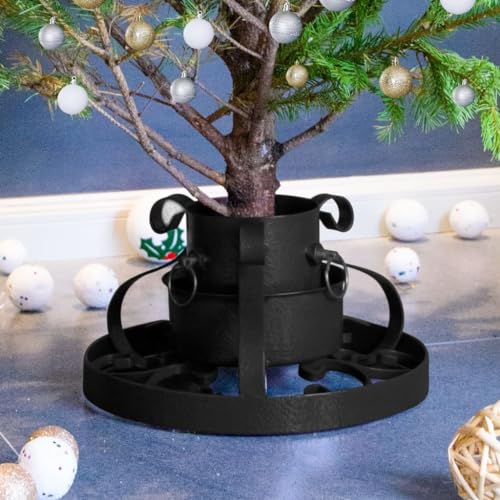 Volumoon Christbaumst?nder Schwarz 29x29x15,5 cm von volumoon