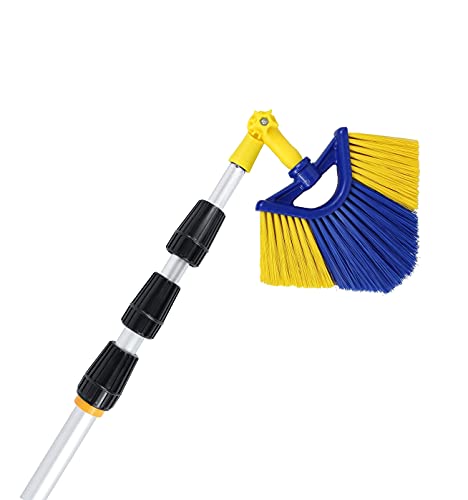 6 Meter Teleskopstange mit Eckbesen ausziehbar Stufenloser Arbeitswinkel Dreieckbesen verstellbar Teleskopstiel zum Reinigen von Ecken Besen Teleskop Stange 6 Meter Teleskopstange mit Eckbesen ausziehbar Stufenloser Arbeitswinkel Dreieckbesen verstellbar Teleskopstiel zum Reinigen von Ecken Besen Teleskop Stange von vom Pullach Hof