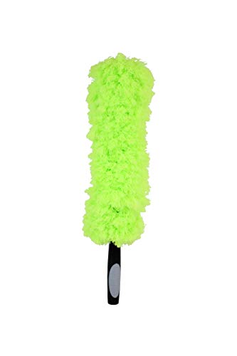 Teleskopstangenaufsatz grüner Staubwedel 56cm Biegsam flexibel von vom Pullach Hof