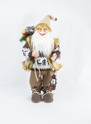 vom Pullach Hof Weihnachtsmann Deko Figur 60cm Nikolaus Weihnachten Weihnachtsdeko (#7935 Rupert) von vom Pullach Hof