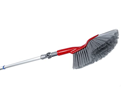 vom Pullach Hof 4 Meter Teleskopstange mit Schraubgewinde und Adapter in konischer Form mit verschiedenen Aufsätzen wählbar (+ Dachrinnenbürste) von vom Pullach Hof