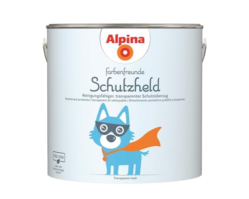 Alpina Farbenfreunde Schutzheld 2,5 Liter transparent matt von Alpina