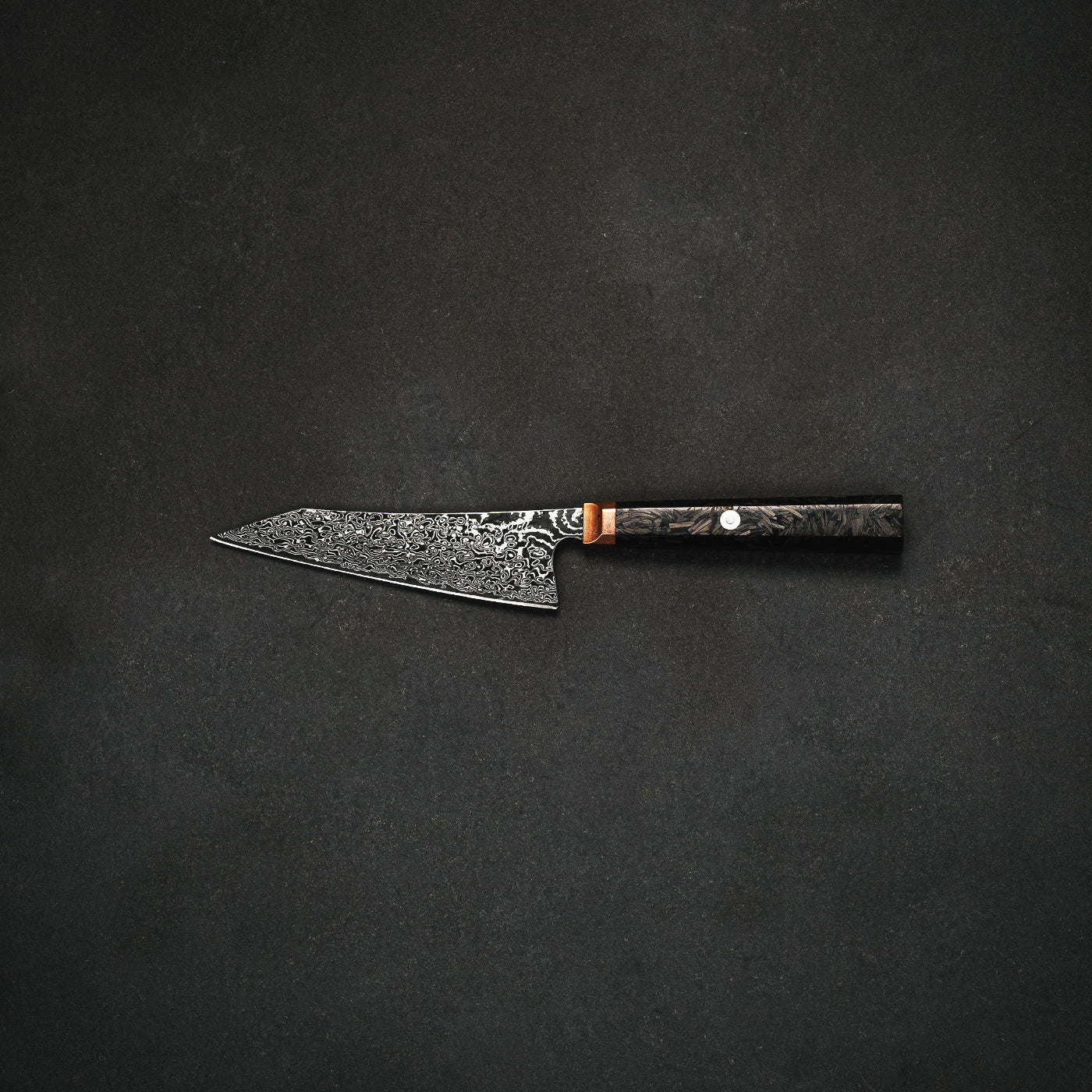Bunkamesser 14 cm Klinge – Serie: Suisen 水仙 mit Damastklinge & Holzgriff von von Deines & Wolf®