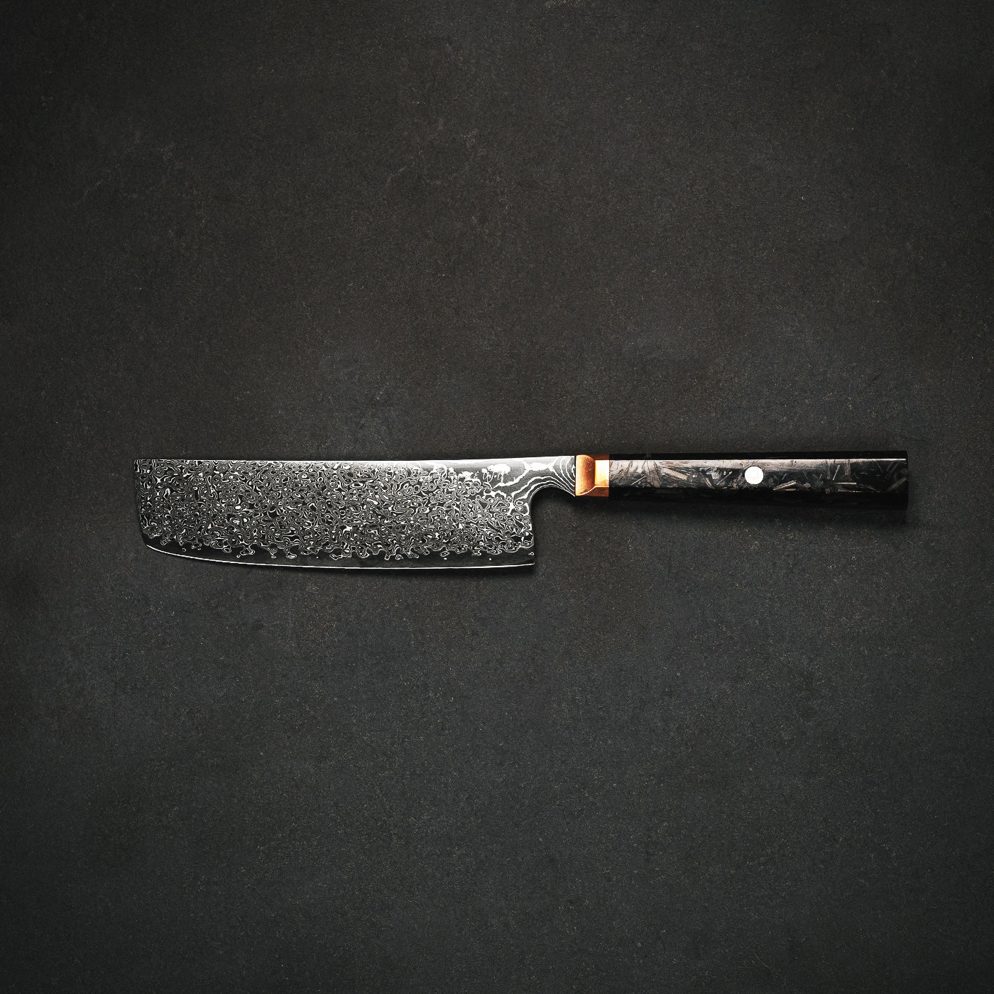 Nakirimesser 17 cm Klinge – Serie: Suisen 水仙 mit Damastklinge & Holzgriff von von Deines & Wolf®