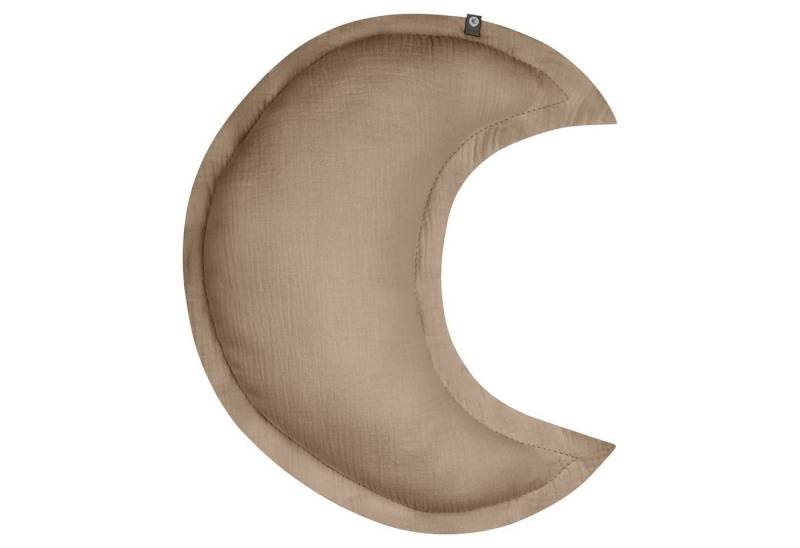 von Herzen Dekokissen Zierkissen Musselinkissen "Mond" aus 100% Baumwolle, handgenäht von von Herzen