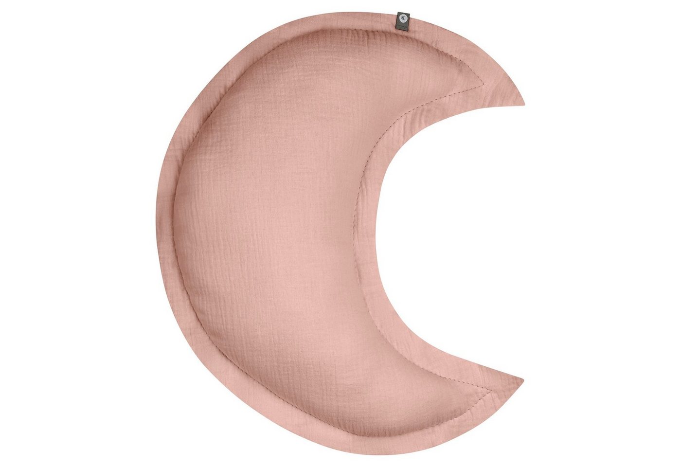 von Herzen Dekokissen Zierkissen Musselinkissen "Mond" aus 100% Baumwolle, handgenäht von von Herzen
