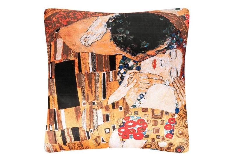 von Lilienfeld Dekokissen Kissen Gustav Klimt Der Kuss 40 x 40 cm Kunst beidseitig bedruckt, beidseitig bedruckt von Lilienfeld Dekokissen Kissen Gustav Klimt Der Kuss 40 x 40 cm Kunst beidseitig bedruckt, beidseitig bedruckt von von Lilienfeld