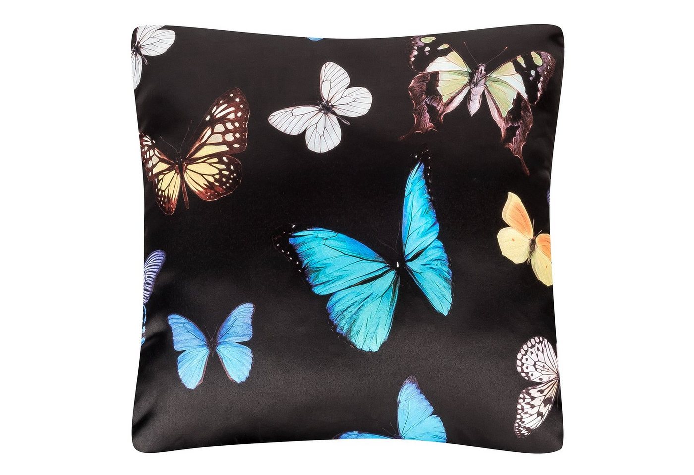 von Lilienfeld Dekokissen VON LILIENFELD Kissen Schmetterlingstanz Butterfly beidseitig Bedruckt von von Lilienfeld