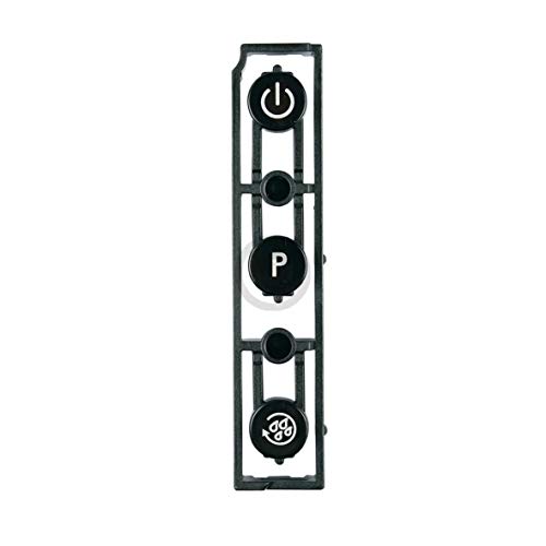Tastenkappe schwarz bedruckt 3er kompatibel zu DeLonghi Tastenreihe links - Nr.: 5913212251 Tastenkappe schwarz bedruckt 3er kompatibel zu DeLonghi Tastenreihe links - Nr.: 5913212251 von von der MMSB GmbH