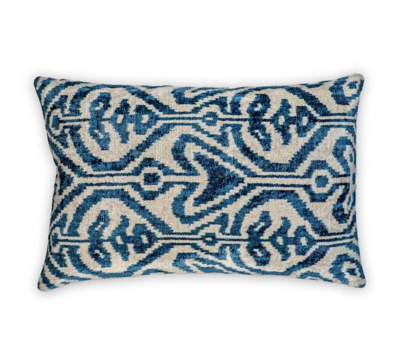 von strohdeicher design Dekokissen Ikat Kissen Arrow - Silk-Velvet 40 x 60. Seide. Samt., Dekokissen Samt von strohdeicher design Dekokissen Ikat Kissen Arrow - Silk-Velvet 40 x 60. Seide. Samt., Dekokissen Samt von von strohdeicher design