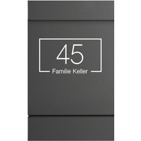 Aufkleber Für Den Briefkasten // Hausnummer Mit Familienname Aufkleber Für Den Briefkasten // Hausnummer Mit Familienname von vonLiseLotte