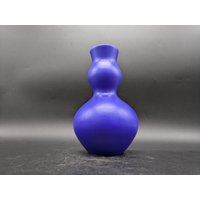 Asa Selection Vase Blau Post Modern Memphis Era Design 80S 80Er 90S 90Er Vintage Vtg von vonboege
