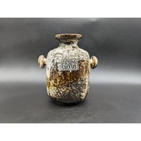 Carstens Tönnieshof Luxus 7892-20 Vase Keramik Ceramic West German Pottery Design 60S 60Er 70S 70Er Vintage von vonboege