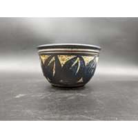 Elly Und Wilhelm Kuch Übertopf Keramik Ceramic Blau Art Studio West German Pottery Design 60S 60Er 70S 70Er Vintage Wgp von vonboege