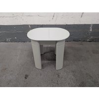 Gedy Beistelltisch Hocker Vierbein Grau Plastik Space Age Pop Art Olaf Von Bohr Design 70S 70Er Vintage Vtg Made in Italy von vonboege