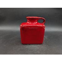 Gräflich Ortenburg 675/15 Vase Keramik Ceramic Rot Eckig Rectangular West German Pottery Design 60S 60Er 70S 70Er Vintage Gräflich Ortenburg 675/15 Vase Keramik Ceramic Rot Eckig Rectangular West German Pottery Design 60S 60Er 70S 70Er Vintage von vonboege