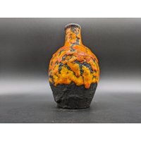 Marei 4100 Vase Keramik Ceramics Orange Schwarz West German Pottery Fat Lava Design 60S 60Er 70S 70Er Vintage Marei 4100 Vase Keramik Ceramics Orange Schwarz West German Pottery Fat Lava Design 60S 60Er 70S 70Er Vintage von vonboege