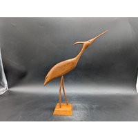 Reiher Kranich 33, 3cm Heron Bird Figur Holz Mid Century Danish Design 50S 50Er 60Er 60S Vintage Vtg Reiher Kranich 33, 3cm Heron Bird Figur Holz Mid Century Danish Design 50S 50Er 60Er 60S Vintage Vtg von vonboege