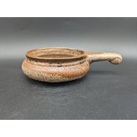 Ruscha Schale Pflanzschale Stil Vase Keramik Ceramic Braun Kupfer West German Pottery Design 60S 60Er 70S 70Er Vintagefat Lava Era von vonboege