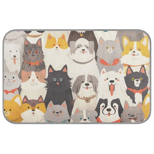 Animal Face Kühldecke für Katzen, selbstkühlend, 96,5 x 58,4 cm, Kühldecke für Hunde, Innenzubehör, Camas Frias Para Perros M Animal Face Kühldecke für Katzen, selbstkühlend, 96,5 x 58,4 cm, Kühldecke für Hunde, Innenzubehör, Camas Frias Para Perros M von voucong