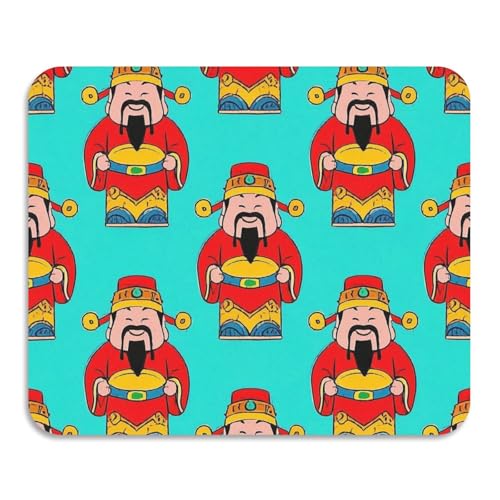 Chinesischer Kulturgott Reichtum Blau Abtropfgestell Matten für Küche Leicht zu reinigen saugfähig Kieselgur Matte Haushalt Essentials 59,9 x 50 cm Chinesischer Kulturgott Reichtum Blau Abtropfgestell Matten für Küche Leicht zu reinigen saugfähig Kieselgur Matte Haushalt Essentials 59,9 x 50 cm von voucong