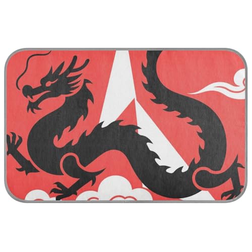 Dragon Sommer-Hundematte, selbstkühlend, 96,5 x 58,4 cm, für Chihuahua, gemütliches Schlafen, rutschfest, Cama Refrescante Para Perros, Größe M, Schwarz Dragon Sommer-Hundematte, selbstkühlend, 96,5 x 58,4 cm, für Chihuahua, gemütliches Schlafen, rutschfest, Cama Refrescante Para Perros, Größe M, Schwarz von voucong