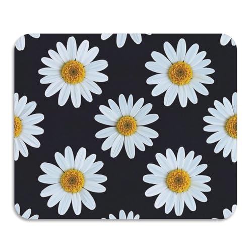 Geschirrmatte mit Gänseblümchen-Blumenmuster, zum Trocknen, leicht zu reinigen, saugfähig, Kieselgur, Küchenzubehör, 59,9 x 50 cm, Weiß / Schwarz Geschirrmatte mit Gänseblümchen-Blumenmuster, zum Trocknen, leicht zu reinigen, saugfähig, Kieselgur, Küchenzubehör, 59,9 x 50 cm, Weiß / Schwarz von voucong