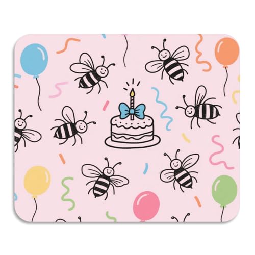 Happy Birthday Bee Pink Kitchen Drying Mats for Dishes Quick Dry Absorbent Diatomeous Earth Mat Kitchen Counter Gadgets 59,9 x 50 cm Happy Birthday Bee Pink Kitchen Drying Mats for Dishes Quick Dry Absorbent Diatomeous Earth Mat Kitchen Counter Gadgets 59,9 x 50 cm von voucong