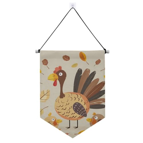 Herbst-Banner mit Teleskopstange, lustiges Banner, Party-Dekorationen für Tür, Wände, Fenster, Gärten, Hof von voucong