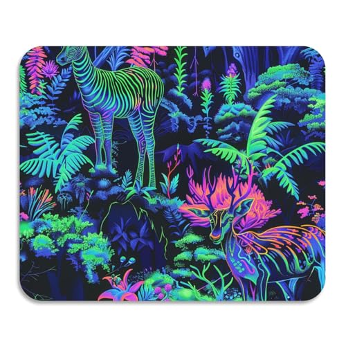 Jungle Animal Addax Abtropfmatte, leicht zu reinigen, saugfähig, Kieselgur Matte, Küchentheke, Gadgets, 60 x 50 cm von voucong