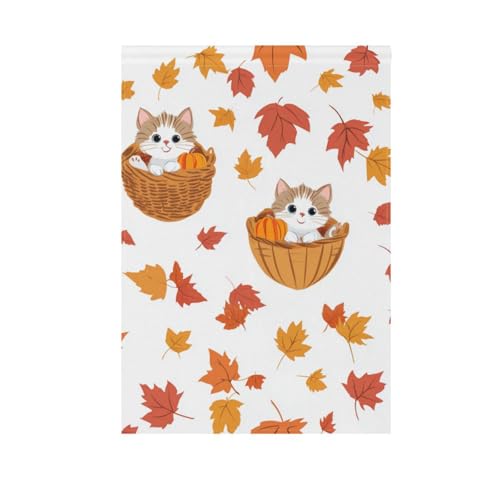 Niedliche Ahorn-Flaggen für den Außenbereich, Weihnachtsbanner für den Garten, 71 x 101 cm, doppelseitig Niedliche Ahorn-Flaggen für den Außenbereich, Weihnachtsbanner für den Garten, 71 x 101 cm, doppelseitig von voucong