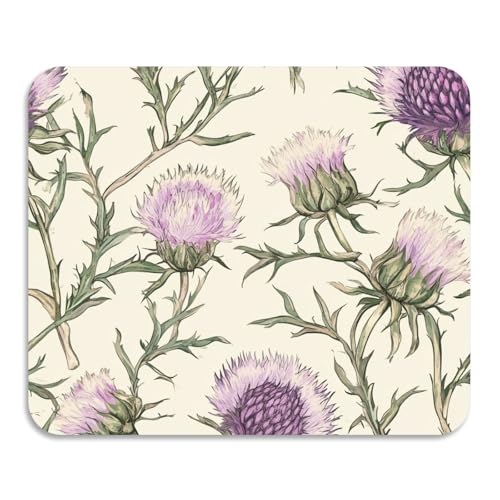 Schottlanddistel Beauty Flower Geschirrmatte mit Abtropfgestell, Gummi-Rückseite, saugfähig, Kieselgur Matte, Haushaltsutensilien, 59,9 x 50 cm Schottlanddistel Beauty Flower Geschirrmatte mit Abtropfgestell, Gummi-Rückseite, saugfähig, Kieselgur Matte, Haushaltsutensilien, 59,9 x 50 cm von voucong