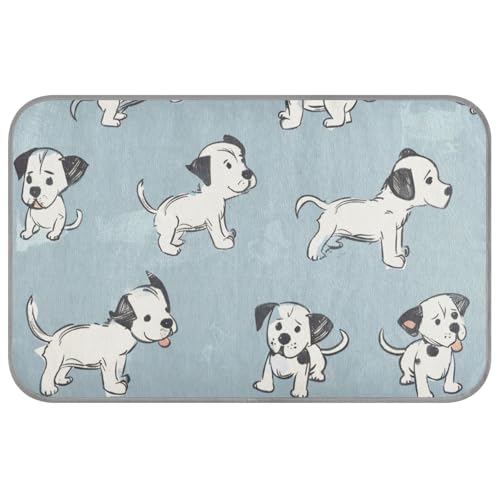 Simple Cute Dog Cartoon Summer Cat Bed Outdoor Self Cooling 96.5 cm x 58.4 cm cooling pad for pig indoors comfy manta refrescante para perro M von voucong