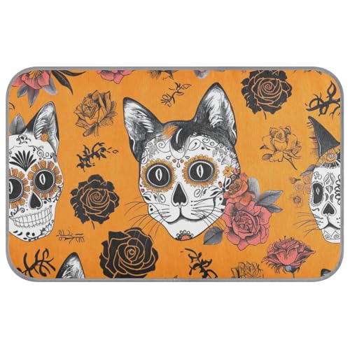 Sommerbetten für Katzen, selbstkühlend, 96,5 x 58,4 cm, Haustierkühlung für Welpen, Innenbereich, waschbar, Mantas Frías Para Perros M von voucong