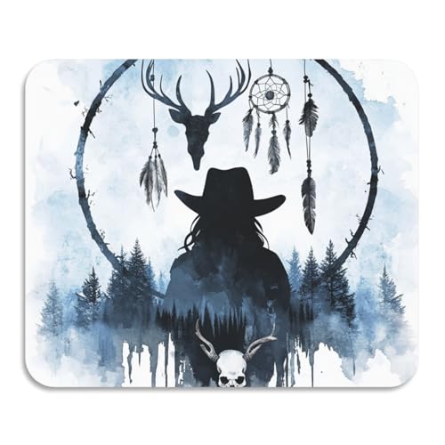 Western Cowboy Traumfänger Hirsch Schädel Schwarz Abtropfmatte für Küche Schnell trocknend Saugfähig Kieselgur Matte Küchenzubehör für Arbeitsplatte 59,9 x 50 cm Western Cowboy Traumfänger Hirsch Schädel Schwarz Abtropfmatte für Küche Schnell trocknend Saugfähig Kieselgur Matte Küchenzubehör für Arbeitsplatte 59,9 x 50 cm von voucong