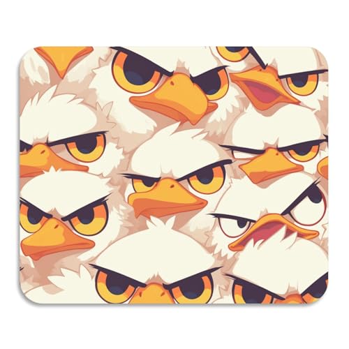 Wiederholung Weiß Gelb Cartoon Vogel Geschirrspülmatte rutschfeste saugfähige Kieselgur Matte Küche Arbeitsplatte Dekor 59,9 x 50 cm von voucong