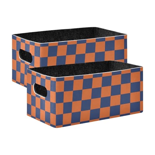 voucong 2 x dekorative Aufbewahrungskörbe aus Stoff für den Kleiderschrank oder als Geschenk voucong 2 x dekorative Aufbewahrungskörbe aus Stoff für den Kleiderschrank oder als Geschenk von voucong