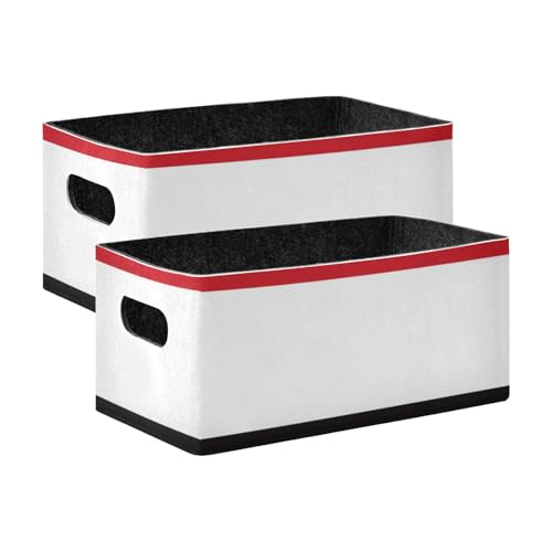 voucong 2er Set Faltbare Aufbewahrungsboxen Würfel mit Flagge Jemen Schwarz Rot voucong 2er Set Faltbare Aufbewahrungsboxen Würfel mit Flagge Jemen Schwarz Rot von voucong