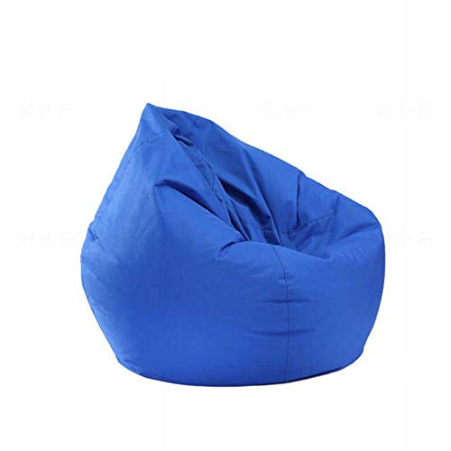 Großer Sitzsack-Bezug, 60 x 65 cm, bequem, ohne Füllung, Blau, 60 x 65 cm von vpuquuz