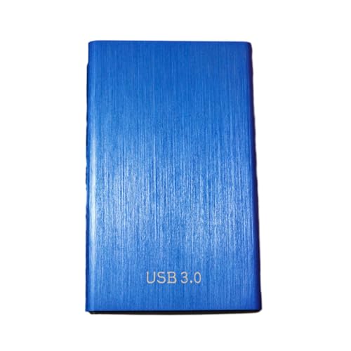 vreplrse Externe Desktop Festplatte. Starke Kompatibilität und einfache Datenübertragung. Externe USB3.0 Festplatte aus Aluminiumlegierung, Blau von vreplrse