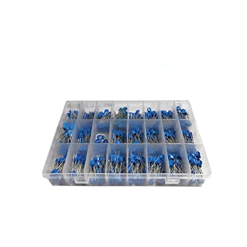 vreplrse Hochspannungs Keramikkondensator Kapazität 0,1 nF 2 nF Home Factory Electric Electronic Components Ersatzteile Set Zubehör, 3KV von vreplrse