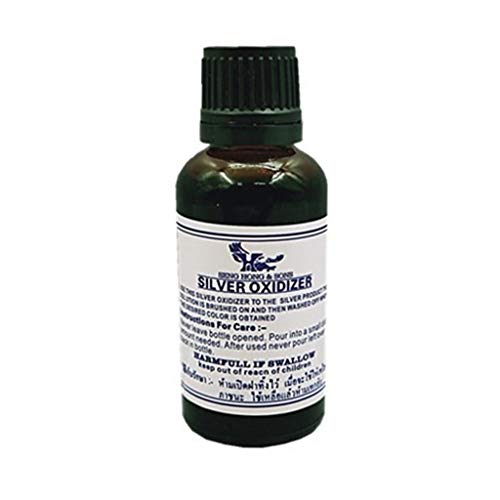 vsilay Retro Schmuckherstellung Silber oxidierte Patina Gel 15ml Einfach und schnell zu bedienen Handwerk Antik Flüssigkeit verlängerte Lebensdauer Patina von vsilay